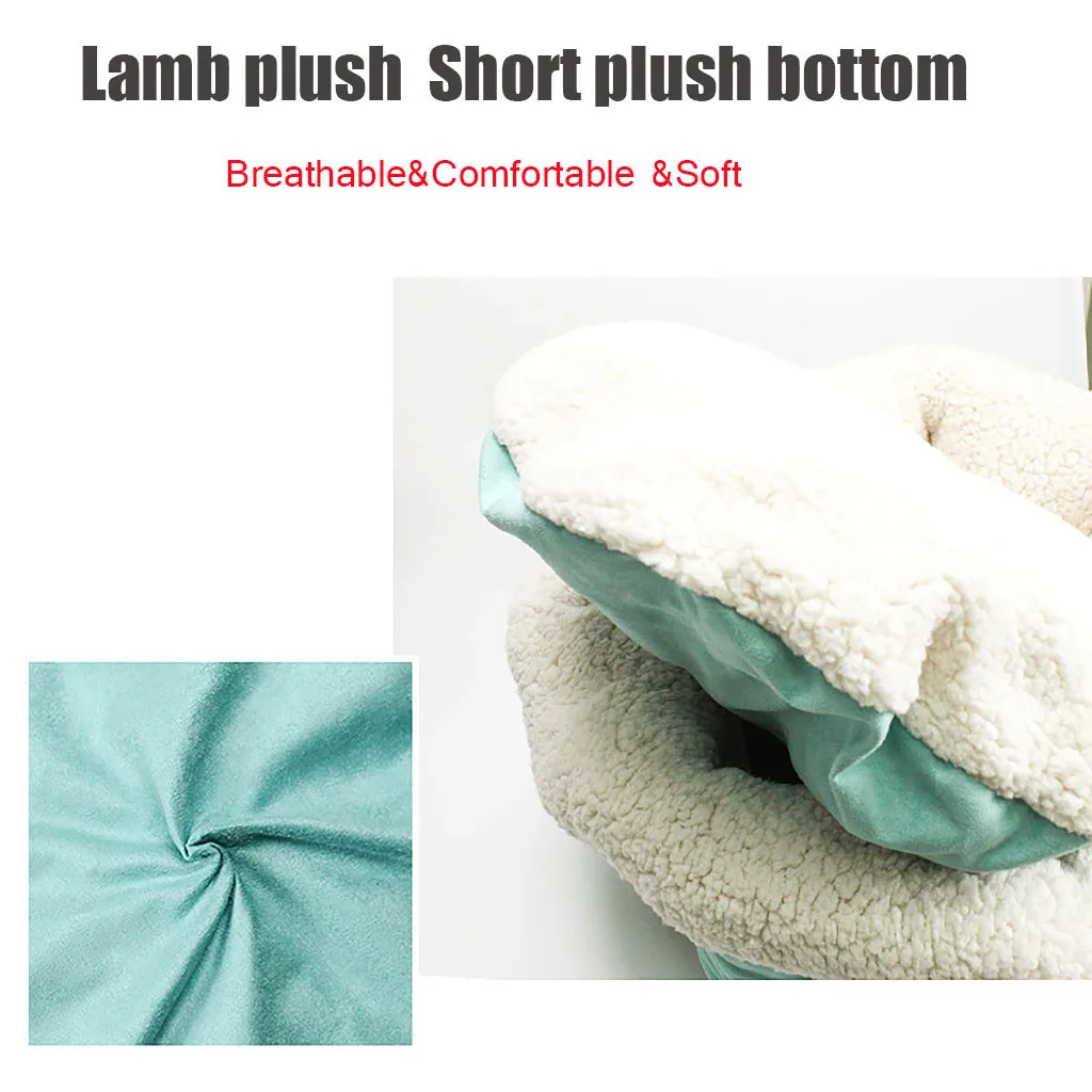Гнездо для питомца, кровать для питомца, милый спальный мешок для питомца, супер милый сетчатый Красный Кот, гнездо, теплое мягкое гнездо для собаки, кошачьего туалета, кровать для питомца, милый мешок для щенка