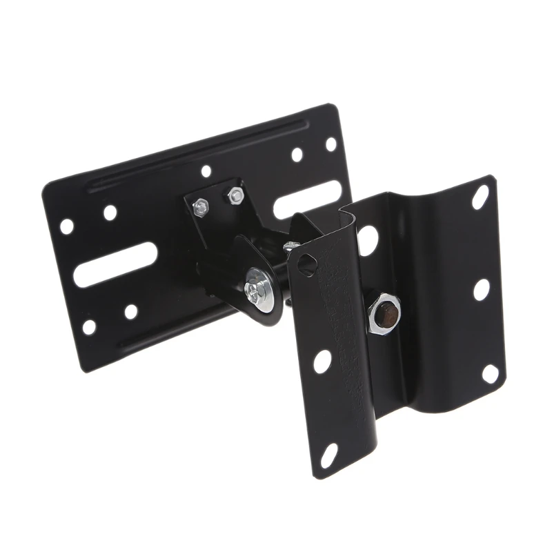 Universal Home Theater Steel Adjustable Speaker Ceiling Wall Mount Brackets LX9A