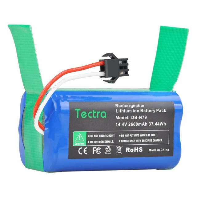 Genuine 14.4V 2600mAh Li-ion Battery for Conga Excellence 990 1090 1790  1990 Ecovacs Deebot N79 N79S DN622, Eufy Robovac 30 35C - AliExpress