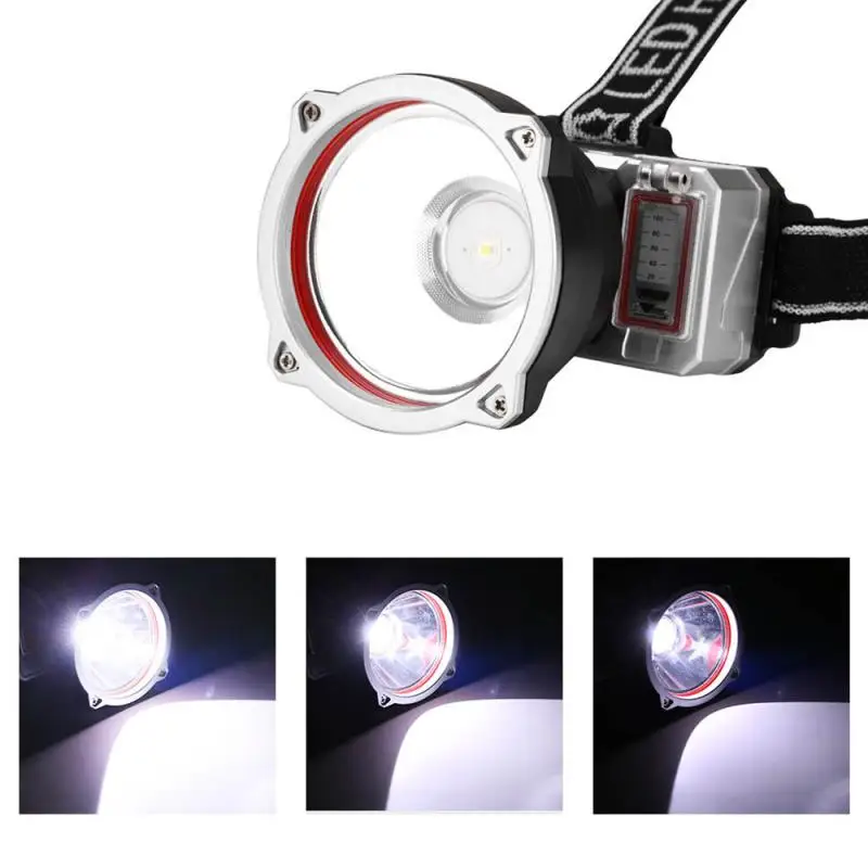 5000лм USB Перезаряжаемый Водонепроницаемый светодиодный налобный фонарь, супер яркий фонарик, налобный фонарь, прожектор, уличная охотничья лампа XNC