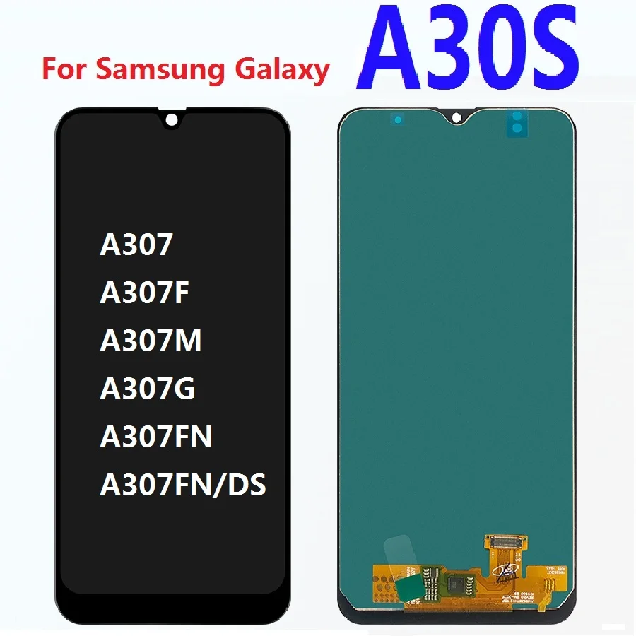 ЖК-дисплей для Samsung Galaxy A30S SM-A307F A307FN A307G A307M сенсорный экран с цифровым