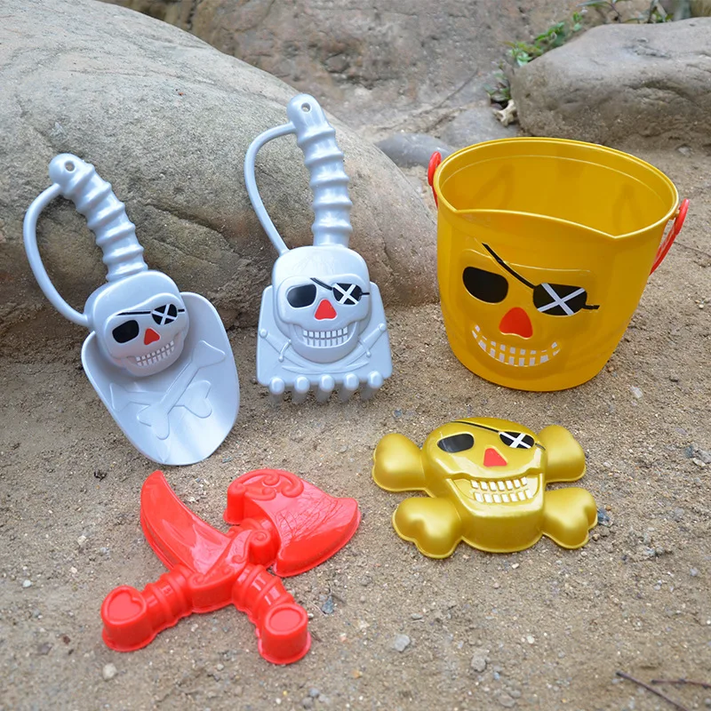 

Beach Toys 5 Pieces Dredging Educational Toy Children Play Sand Tool Summer Seaside Beach Shovel Toy