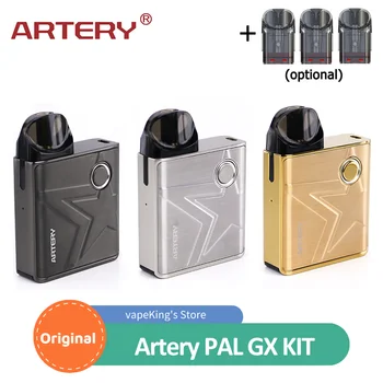 

Artery PAL GX Kit with 1000mAh Mico Battery 25W MICO MOD Electronic Cigarette Vape 2ml 1.3ohm Cartridge Vaping Vaporizer
