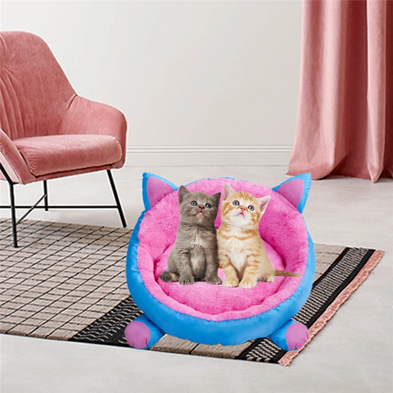 Dog Long Plush Dounts Beds Calming Bed Cuddler Round Pet Kennel Super Soft Fluffy Comfortable For Large Dog / Cat House #2 Dog Long Plush Dounts Beds Calming Bed Cuddler Round Pet Kennel Super Soft Fluffy Comfortable For Large Dog / Cat House #2