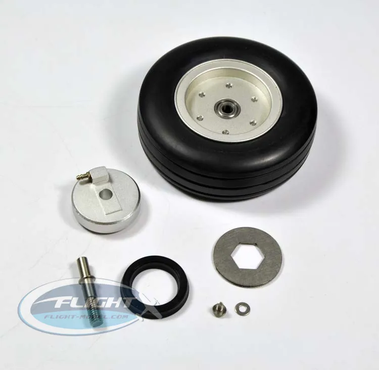 1 комплект высококачественных резиновых колес RC со стандартной тормозной
