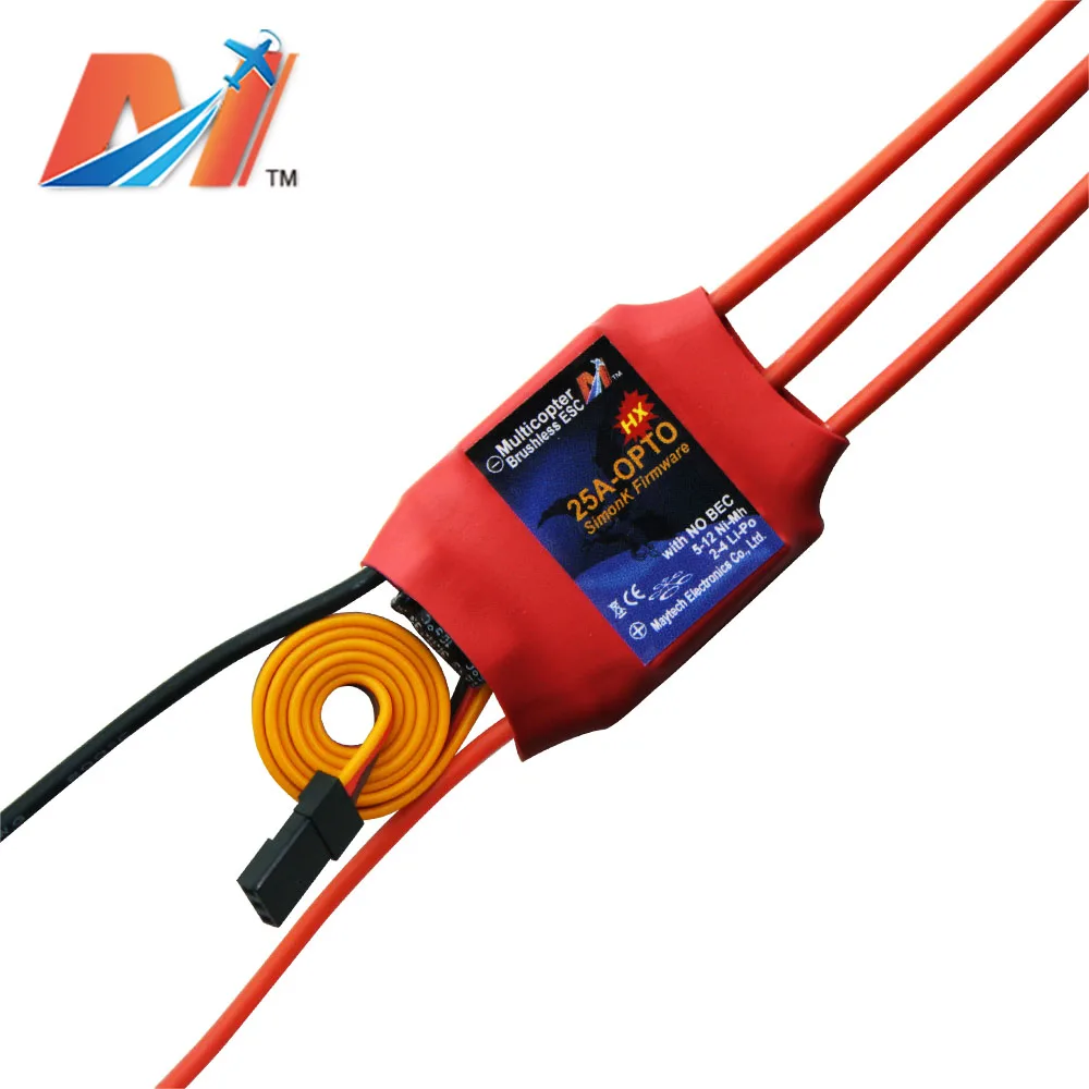 Maytech 25A бесщеточный Электрический регулятор скорости ESC 4S RC Мини гоночные дроны распродажа
