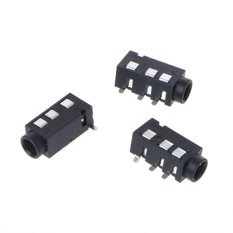 10 шт. PJ-320D 4 контакта SMD 3,5 мм гнездовой разъём наушников разъем PCB Mount D5BD