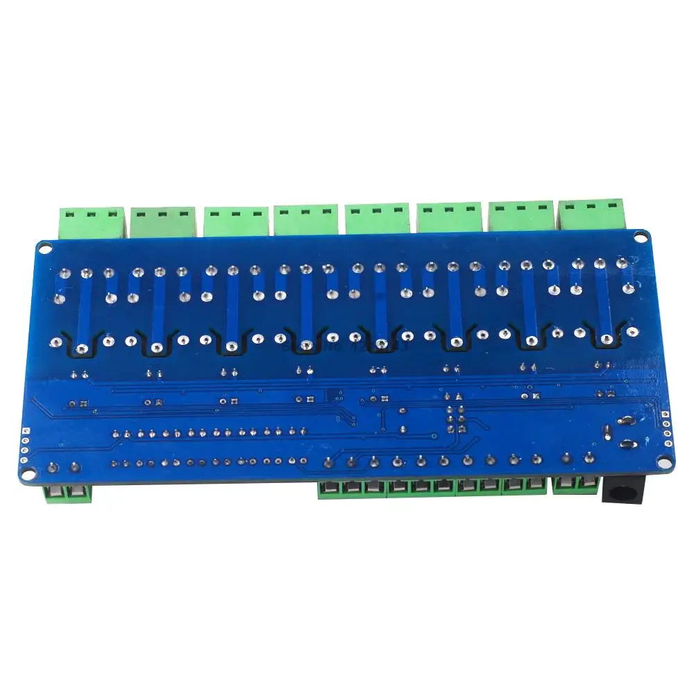 Modbus-Rtu 8-канальный сетевой видеорегистратор 12V релейный модуль коммутатора Вход/Выход RS485/ttl Связь