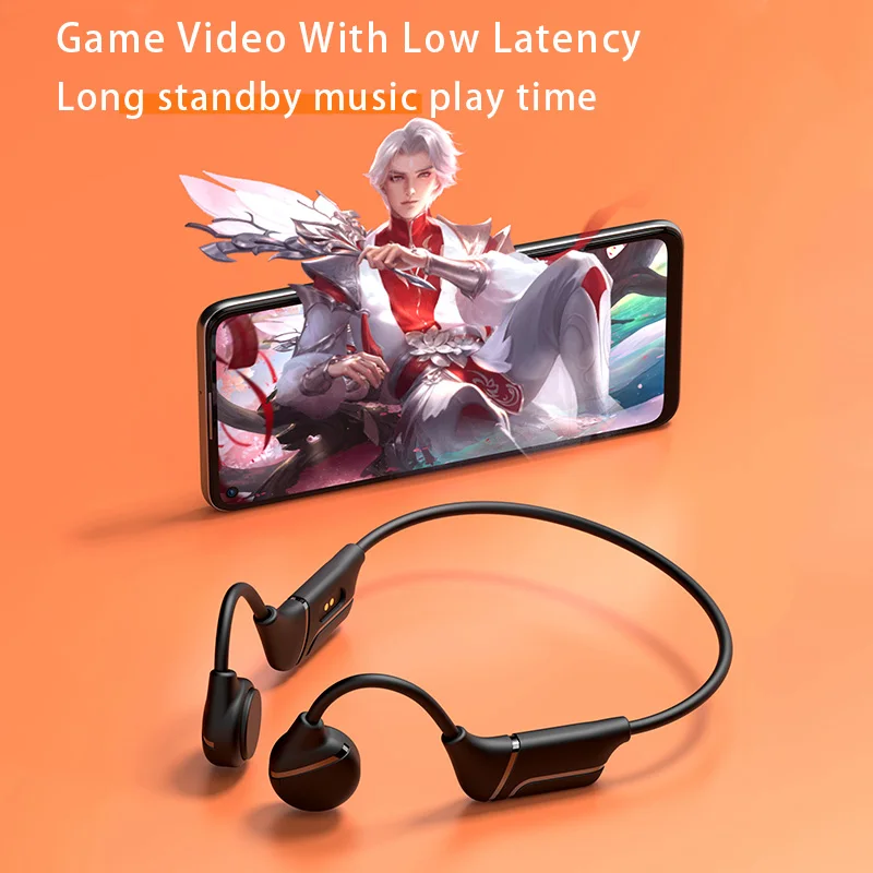 Aikswe-fone de Ouvido Bluetooth sem Fio Esportivo à Prova Livres com Microfone para Corrida Ósseo D'água Estéreo Mãos Ciclismo - Image 3