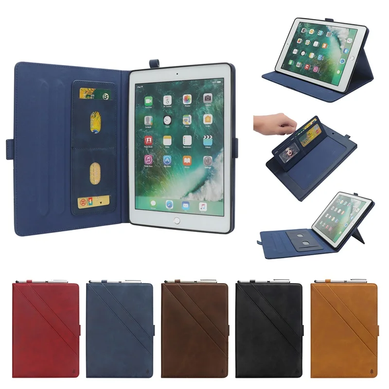 Чехол для iPad Air 1 Air 2 чехол iPad 9,7 Чехол для iPad Pro чехол Смарт кожаный Слот для карт Стенд планшеты чехол