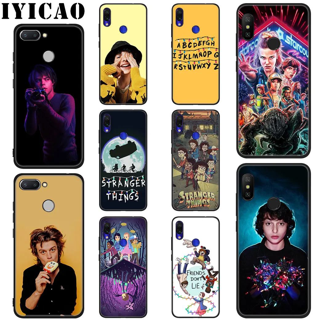 IYICAO Stranger Things TV Series Soft Silicone Case for Xiaomi Redmi K20 6 Pro 7 7A 6A 5 Plus 5A 4A 4X S2 Go |