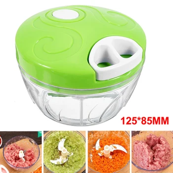 

Manual Pull String Food Chopper Vegetable Ginger Slicer Pepper Cutter Mashed Garlic Device Kitchen Fast Chopper Mill Tool