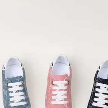 

kid's casual shoes Girls and boys Three colors sneakers Denim shoes