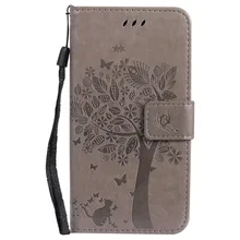 Чехол книжка из искусственной кожи с отделениями для карт BQ 5202 5035
