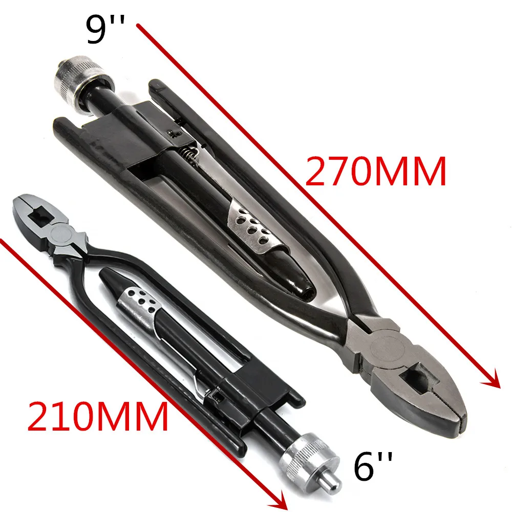 6 ''/9'' быстро Безопасный инструмент для стягивания проволокой круглогубцы и весна возврата тяжелых челюстей идеально плоскогубцы скрученный провод быстро