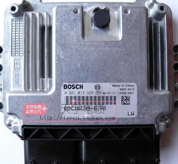 Дизельный двигатель автомобиля компьютерная плата ECU 0281013328369