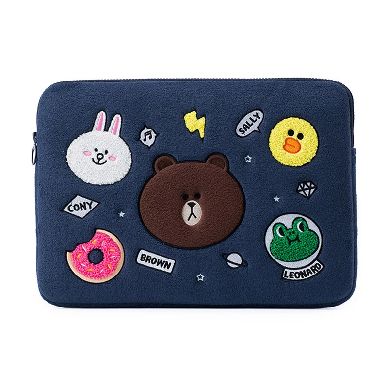 Blue Милый чехол для ноутбука 11 12 13 14 15 15,6 дюймов для Funda Apple iPad 7,9 9,7 сумка для ноутбука чехол для Macbook air pro 13,3 15,4 - Цвет: Blue