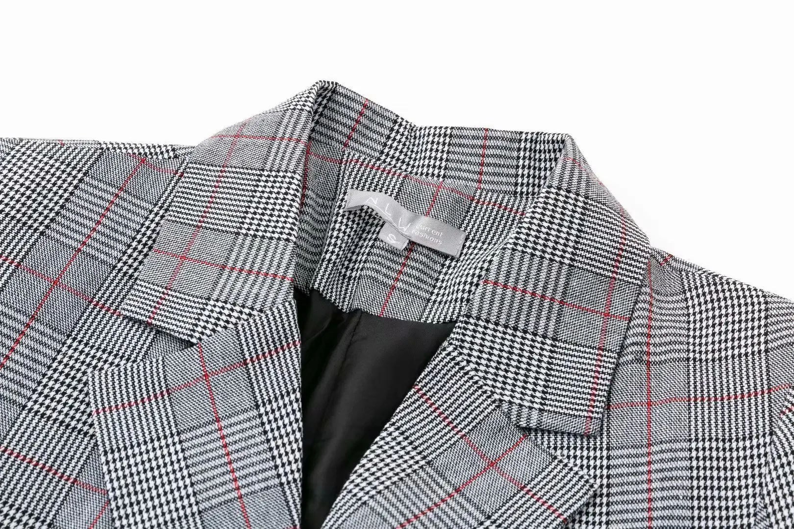 AliExpress женское платье поставка товаров зимнее длинное пальто с узором женское двубортное приталенное пальто P4-0751