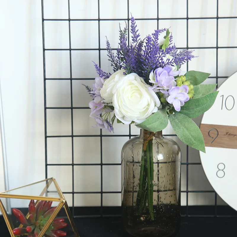 

Ranunculus Artificial Flower Fake Flower Western Rose Flower Peony Bridal Bouquet Wedding Party Home Decor Hot Sale