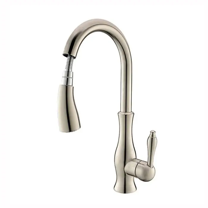 GOLD PULL OUT KITCHEN FAUCET (9)