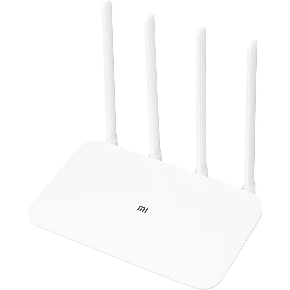 Роутер беспроводной Xiaomi Mi WiFi Router 4(4) 10/100/1000BASE-TX белый