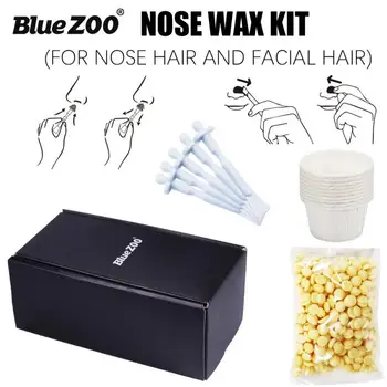 

Nose Hair Removal Wax Kit Painless Easy Mens Nasal Waxing Nose Hair Wax Beans Cleaning Wax Kit Hair Removal Cream Set
