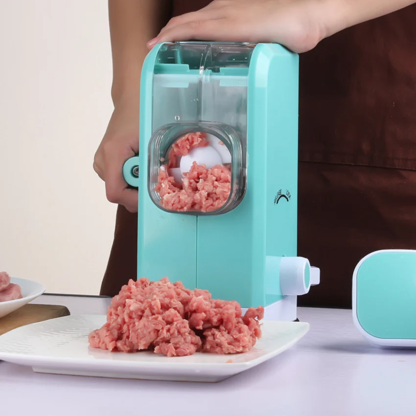 Бытовая мощная ручная мясорубка, измельчитель для пищевых фруктов, овощных орехов, Мясорубка/измельчители мяса, миксер/блендер для яиц