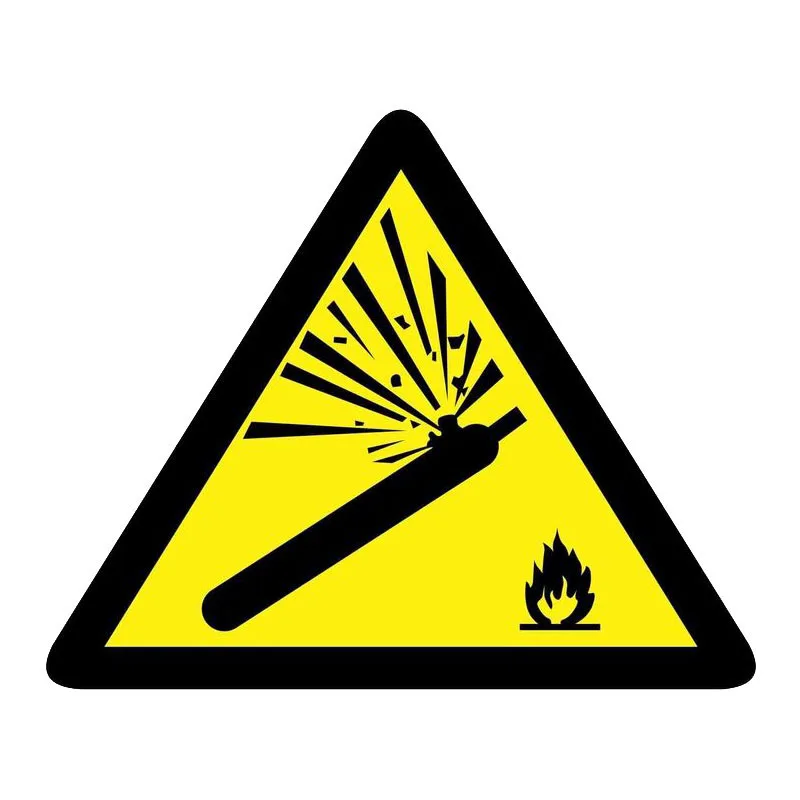 

Creative Fire Compressed Gas Car Sticker Accessories Vinyl PVC 13cm*10cm Motorcycle Car Styling Decal