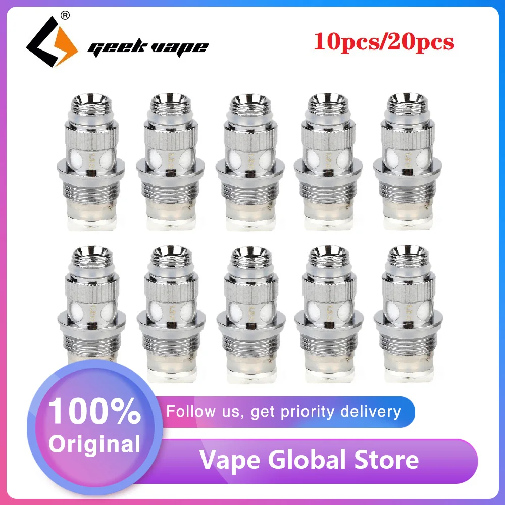Оригинальный 10 шт. набор катушек Geekvape NS 0. 7ohm/1.2ohm сменные электронные сигареты