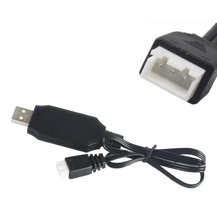 USB кабель для зарядки литиевых аккумуляторов 7 4 В X8C X8W MJX X600 RC Drone X8G X6 WLtoys V912 V323 V333