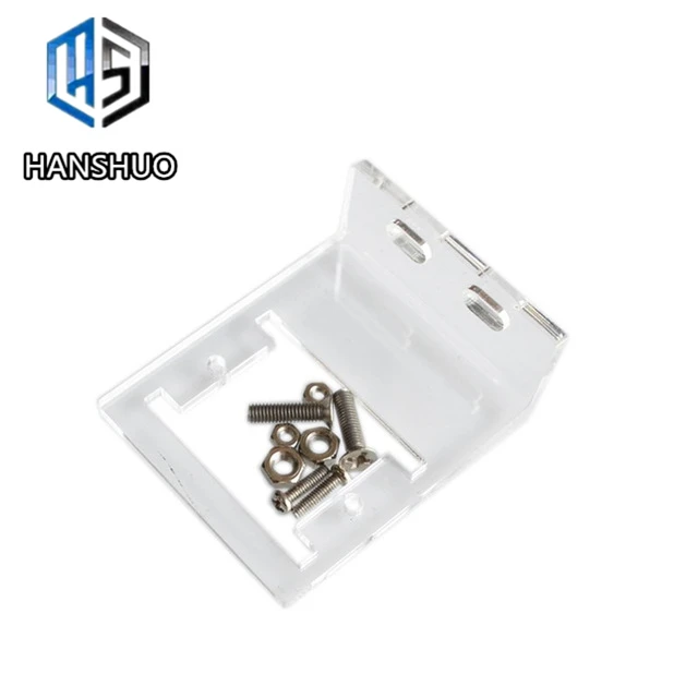 HC-SR501 Bracket 1 шт. HC-SR501 HC-SR505 AM312 Регулировка ИК пироэлектрический инфракрасный Мини PIR модуль датчик движения переключатель детектор модульный кронштейн - Цвет: HC-SR501 Bracket