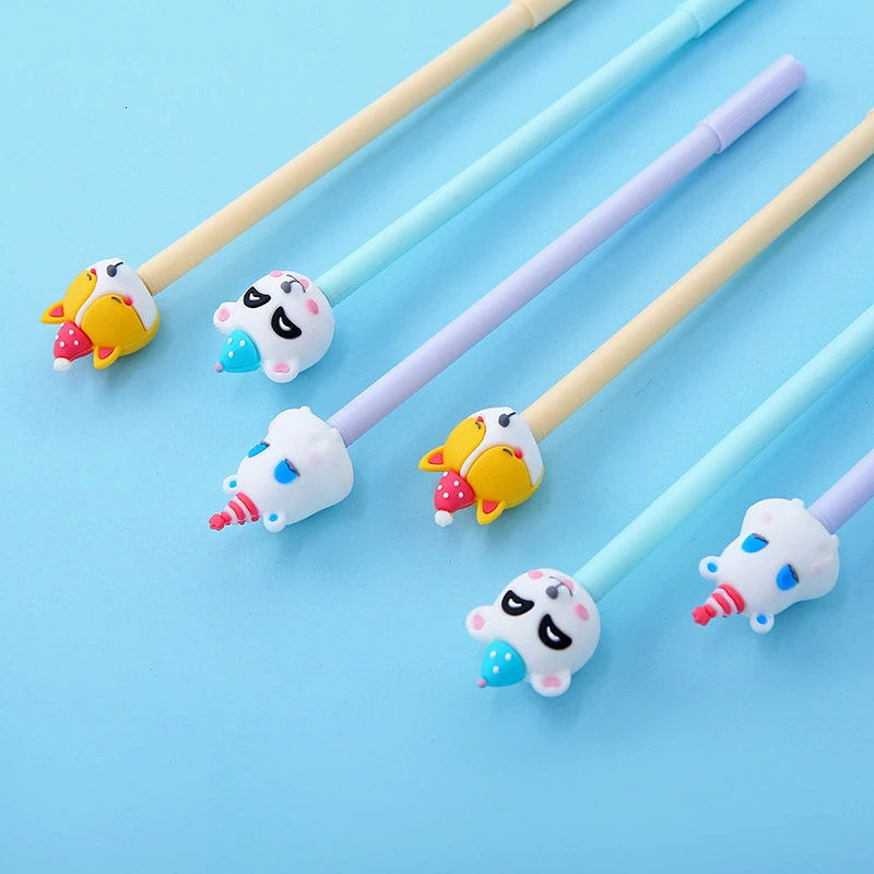 Ellen Брук 1 шт. мини юбка пачка милые мягкие домашнее животное 0 5 мм гелевые ручки с