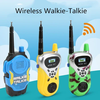 

2 Pcs/ Wireless Walkie Talkie Toys for Walkie Talkies Two Way Radio Long Range Handheld Transceiver Kids Gift