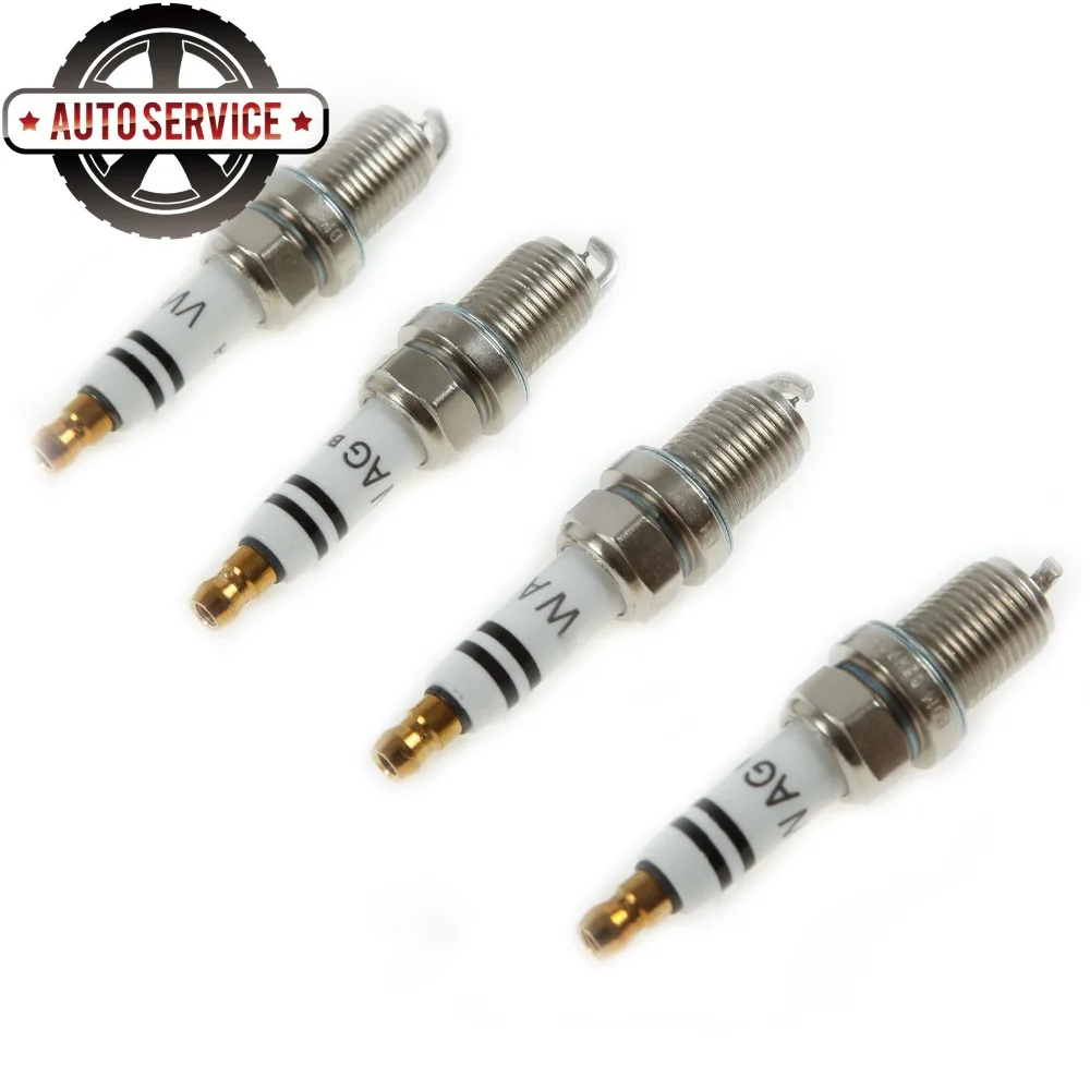 Новинка 06H 905 611 Свеча зажигания для VW Golf Jetta Passat Tiguan Audi A4 A6 Q3 Q5 TT R8 Skoda Seat 1,8 T 2,0 T 06H 905 621 PFR7S8EG 1675