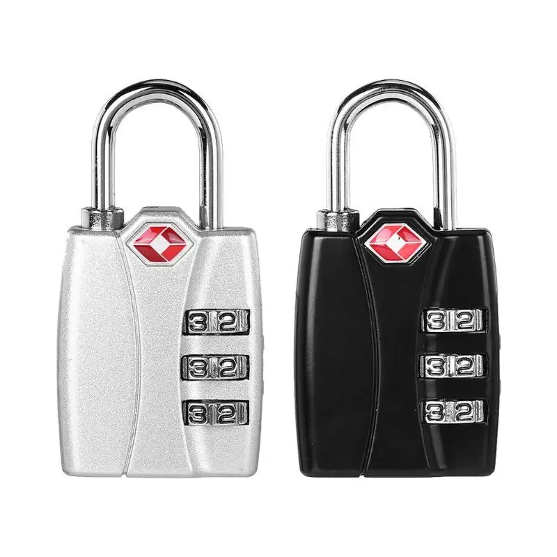 

2pcs TSA Customs Code Locks Travel Luggage Suitcase Combination Padlocks