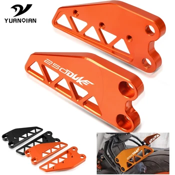 

250 DUEK Motorcycle Accessories CNC Rear Heel Protective Cover Guard Rear foot flanks FOR KTM DUKE 250 DUKE250 2017 2018 2019
