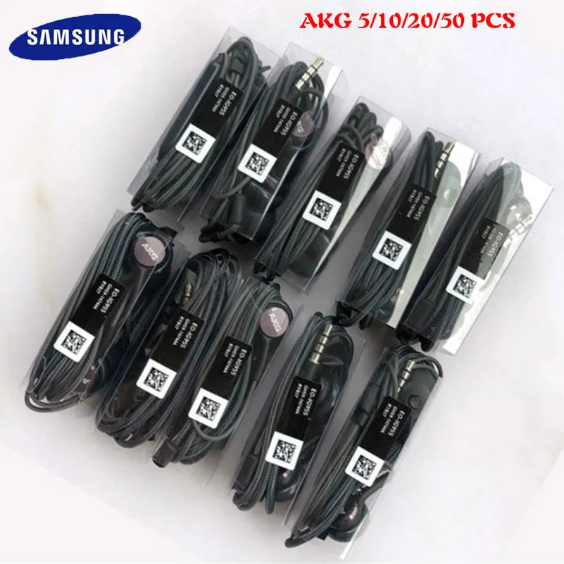 Наушники samsung AKG IG955 оптовая продажа 5/10/20/50 шт. 3 5 мм в ухо с микрофоном проводная