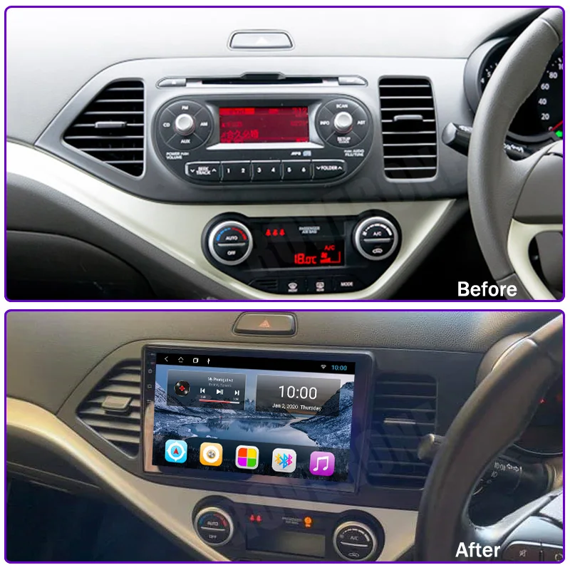 PICANTO 11-15 right dashboard