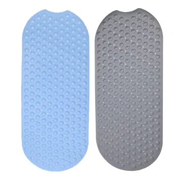 

Bathtub Mat TPe Anti-Slip Mat Bathtub Extra Long 100X40Cm Bath Mat Non-Slip with Suction Cups