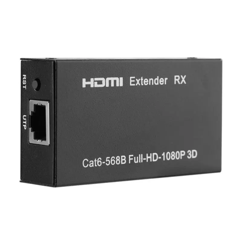 HDMI 1080P Сетевой удлинитель передатчик приемник по CAT5/6 Одиночный кабель