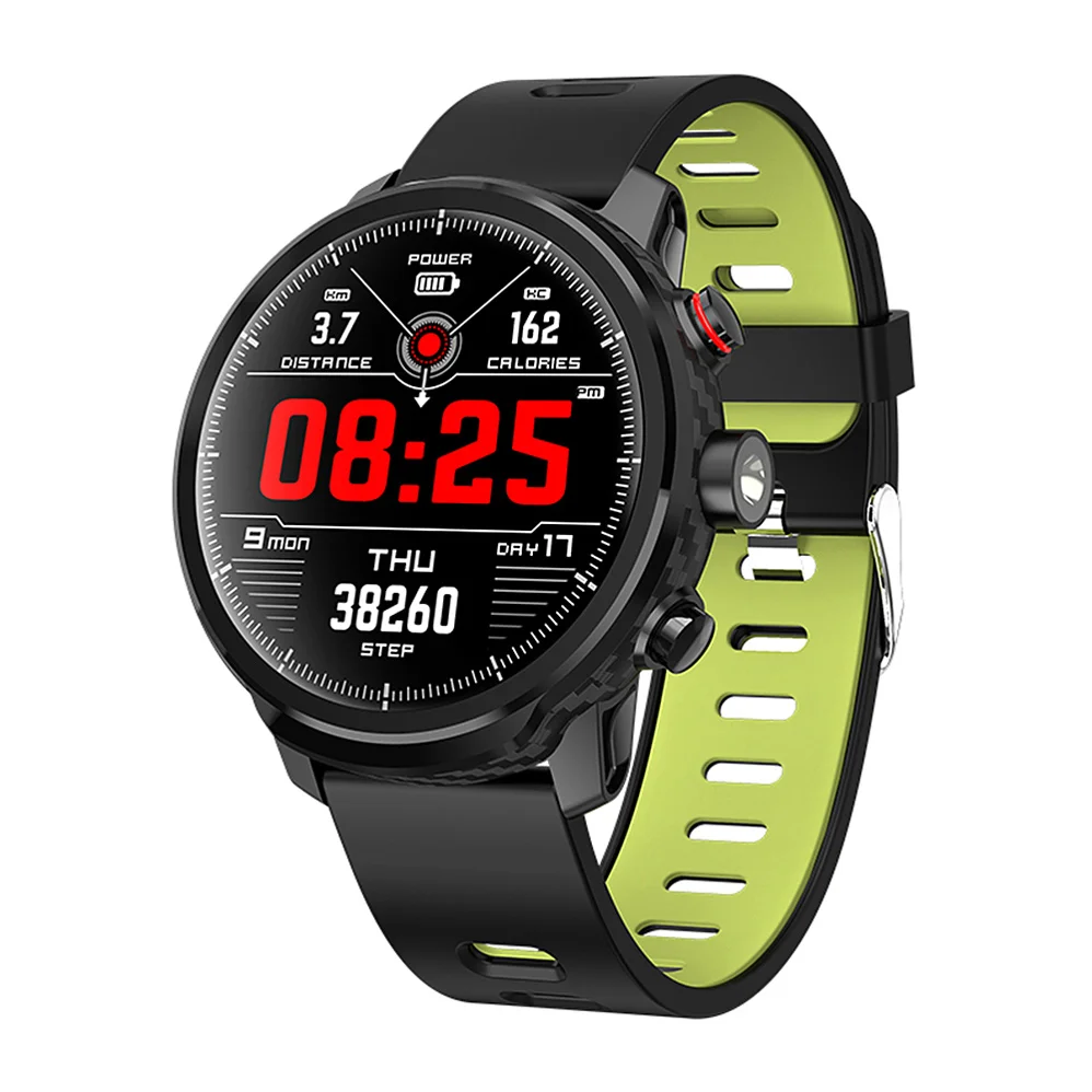 SMART WATCH GREEN COLMI L5 Смарт-часы для мужчин IP68 Водонепроницаемый несколько видов спорта режим сердечного ритма погоды Bluetooth Smartwatch в режиме ожидания 100 дней - Цвет: SMART WATCH GREEN