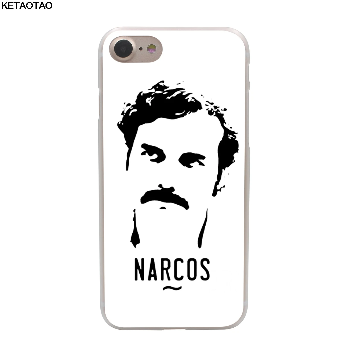 Коричневый KETAOTAO Pablo Escobar телефон чехол для iPhone 4S SE 5C 5S 6 s 7 8 Plus X XS XR 11 Pro Чехол с украшением в виде кристаллов из термопластичного полиуретана(TPU) крышка чехол S - Цвет: Коричневый