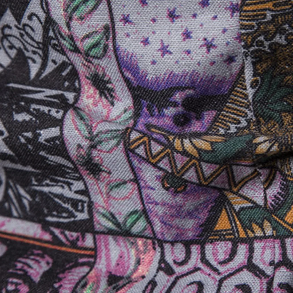 Рубашки для смокинга размера плюс, мужские рубашки с принтом, Бизнес Стиль, Ретро стиль, отложной воротник, рубашка с длинными рукавами, Зимняя Блузка
