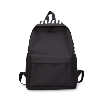 

School Backpacks for Teenage Girls Simple Canvas Backpack Female Casual Travel Mochila Feminina