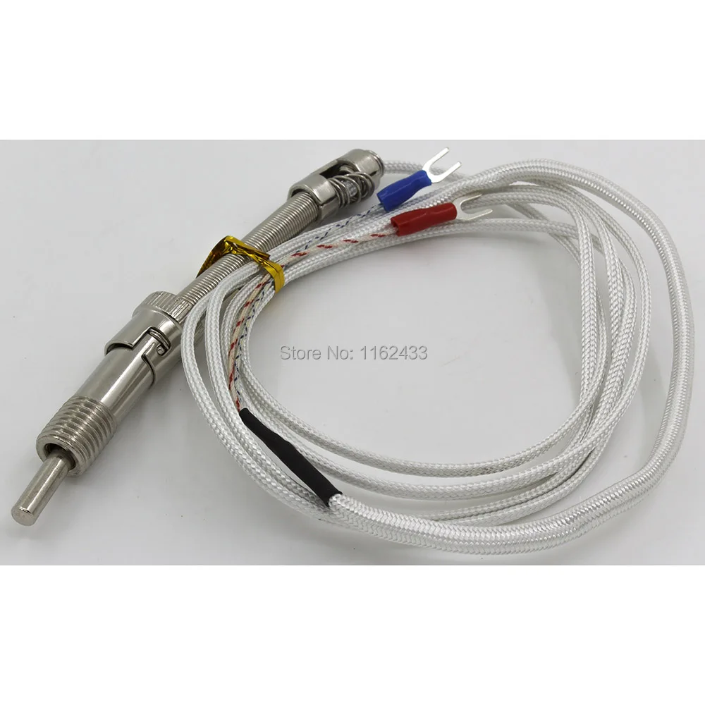 FTARS01 K E type 1m fibreglass braided cabel M12 pressure spring 32mm