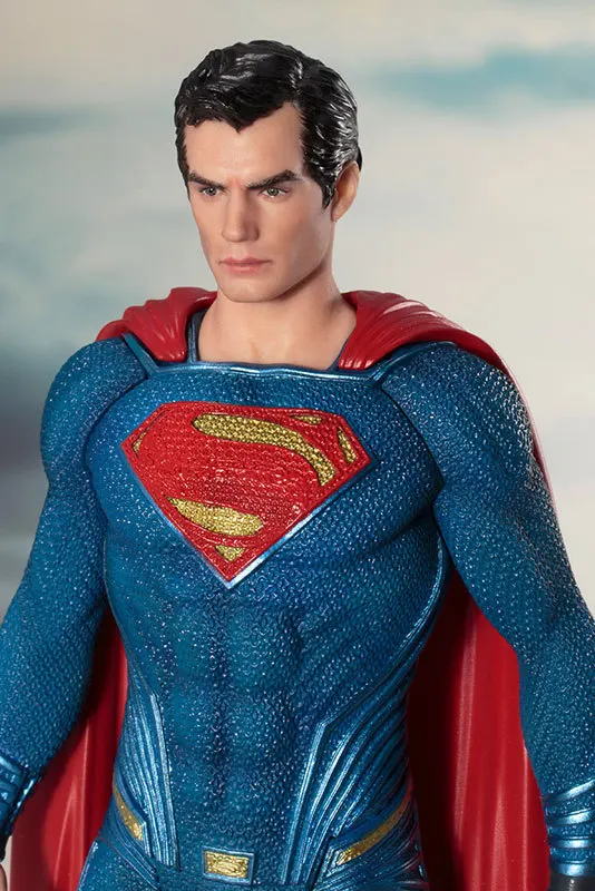 Лига Справедливости Супермен искусство Супермен artfx+ американский сериал герой фильм сопутствующие продукты в коробке гаражный комплект
