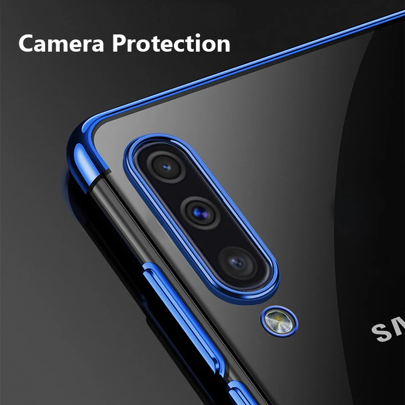 Чехол-накладка для samsung Galaxy A50, прозрачный мягкий силиконовый тонкий чехол-накладка из ТПУ для samsung A50 A10 A30 A40 A70 A60, чехол для телефона