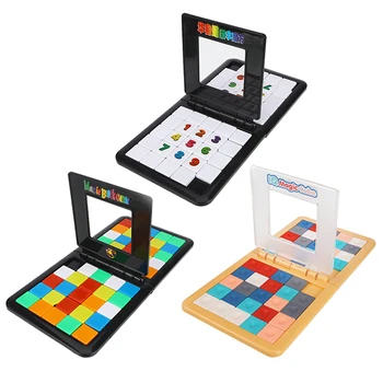 

3 Style Puzzle Cube 3D Puzzle Race Cube Board Game Kids Adults Education Toy Game Of Brains Parent-Child Toy Magic Cubes