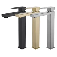 Modern Basin Faucet Bathroom Gold Black Silver 2