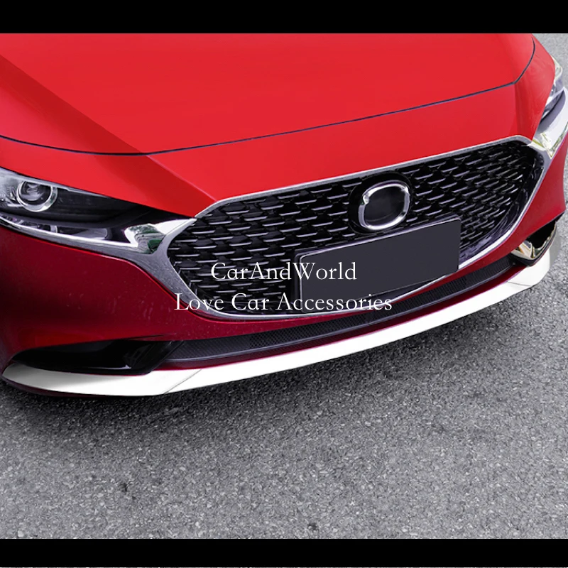 Полоски решетки для переднего бампера Mazda 3 Axela крышка наружного двигателя